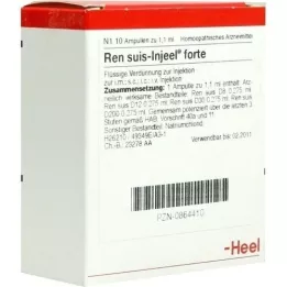 REN ampolas suis Injeel forte, 10 unid
