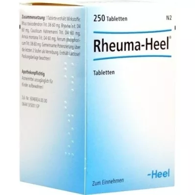 RHEUMA HEEL Comprimidos, 250 unidades RHEUMA HEEL Comprimidos, 250 unidades