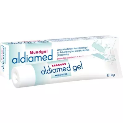 ALDIAMED Gel bucal para suplemento de saliva, 50 g ALDIAMED Gel bucal para suplemento de saliva, 50 g