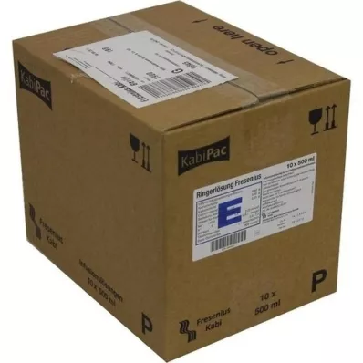 RINGER LÖSUNG Plástico Fresenius, 10X500 ml