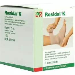 ROSIDAL Bandagem K 6 cmx5 m, 1 peça