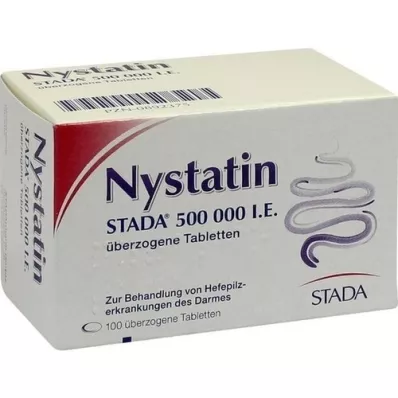 NYSTATIN STADA guia revestida de 500.000 UI, 100 unid NYSTATIN STADA guia revestida de 500.000 UI, 100 unid