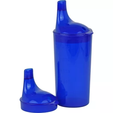 TRINKBECHER com 2 tampas azuis, 1 un