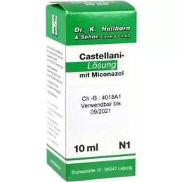 CASTELLANI m. Solução de miconazol, 10 ml