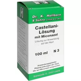 CASTELLANI m. Solução de miconazol, 100 ml