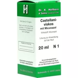 CASTELLANI viscoso com solução de miconazol, 20 ml