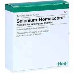 SELENIUM HOMACCORD Ampolas, 10 unidades