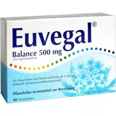 EUVEGAL Comprimidos revestidos por película Balance 500 mg, 40 unidades EUVEGAL Comprimidos revestidos por película Balance 500 mg, 40 unidades