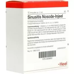 SINUSITIS Ampolas Nosode Injeel, 10 unid