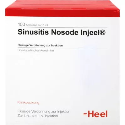 SINUSITIS Ampolas Nosode Injeel, 100 unid SINUSITIS Ampolas Nosode Injeel, 100 unid