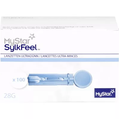 MYSTAR Lancetas SylkFeel 28 G, 100 unid MYSTAR Lancetas SylkFeel 28 G, 100 unid