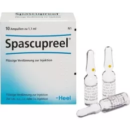 SPASCUPREEL Ampolas, 10 unidades