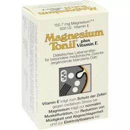 MAGNESIUM TONIL mais cápsulas de vitamina E, 100 peças