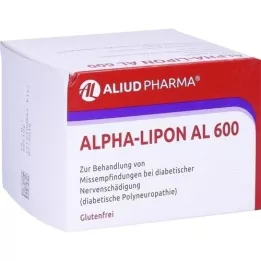 ALPHA-LIPON AL 600 comprimidos revestidos por película, 100 unidades