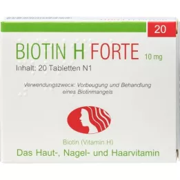BIOTIN Comprimidos H forte, 20 unidades