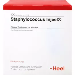 STAPHYLOCOCCUS INJEEL Ampolas, 100 unidades