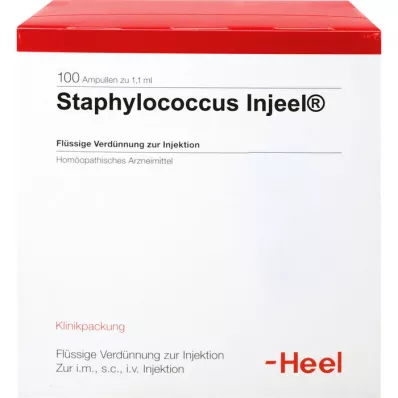 STAPHYLOCOCCUS INJEEL Ampolas, 100 unidades STAPHYLOCOCCUS INJEEL Ampolas, 100 unidades