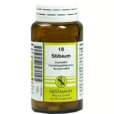 STIBIUM KOMPLEX Comprimidos No.18, 120 unidades STIBIUM KOMPLEX Comprimidos No.18, 120 unidades