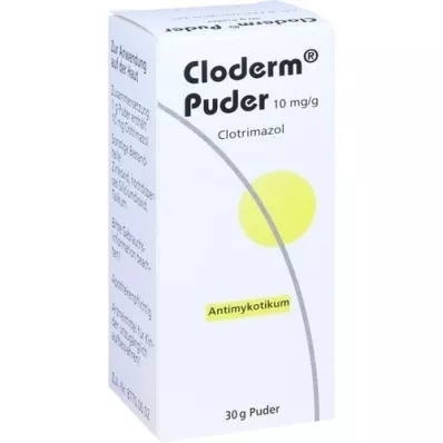 CLODERM Pó, 30 g CLODERM Pó, 30 g