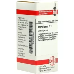 PHYTOLACCA Glóbulo D 1, 10 g