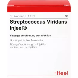 STREPTOCOCCUS VIRIDANS Ampolas Injeel, 10 unidades