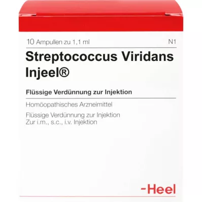 STREPTOCOCCUS VIRIDANS Ampolas Injeel, 10 unidades STREPTOCOCCUS VIRIDANS Ampolas Injeel, 10 unidades