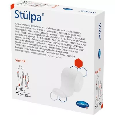 STÜLPA Rolo 1R dedos de 2,5 cm x 15 m, 1 peça STÜLPA Rolo 1R dedos de 2,5 cm x 15 m, 1 peça