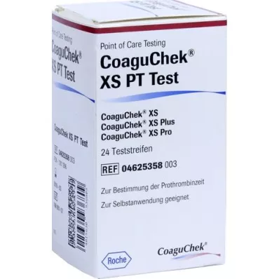 COAGUCHEK XS PT Teste, 24 horas
