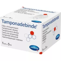 TAMPONADEBINDE 1 cmx5 m Hartmann estéril, 1 un
