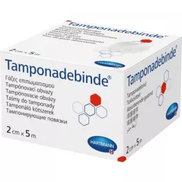 TAMPONADEBINDE 2 cmx5 m Hartmann estéril, 1 un