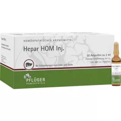 HEPAR HOM Inj. Ampolas, 50X2 ml HEPAR HOM Inj. Ampolas, 50X2 ml
