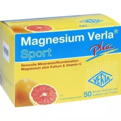 MAGNESIUM VERLA mais grânulos, 50 unidades MAGNESIUM VERLA mais grânulos, 50 unidades