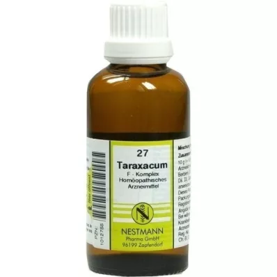 TARAXACUM Diluição do Complexo F 27, 50 ml