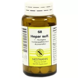 HEPAR SULFURIS Comprimidos F Complex No.68, 120 unidades