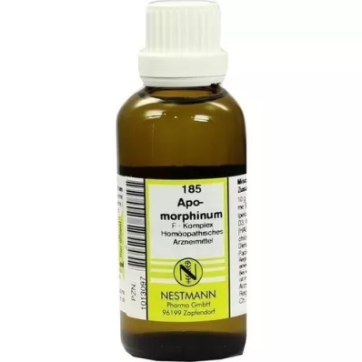 APOMORPHINUM Diluição do Complexo F No.185, 50 ml