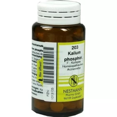 KALIUM PHOSPHORICUM Complexo F nº 203 comprimidos, 120 unidades KALIUM PHOSPHORICUM Complexo F nº 203 comprimidos, 120 unidades