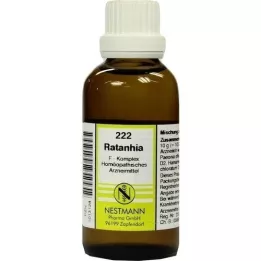 RATANHIA Diluição do Complexo F No.222, 50 ml