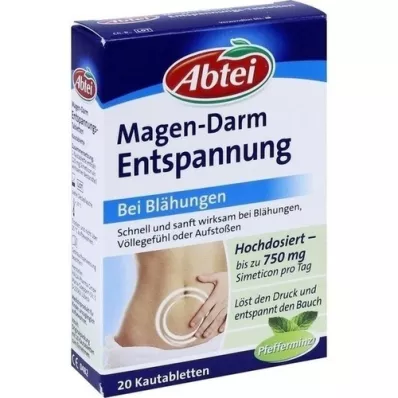 ABTEI Comprimidos de relaxamento gastrointestinal, 20 unidades