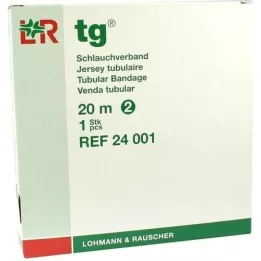 TG Bandagem tubular tamanho 2 20 m branco, 1 peça