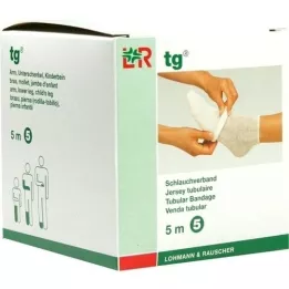 TG Bandagem tubular tamanho 5 5 m branca, 1 peça