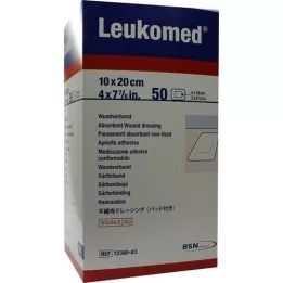 LEUKOMED emplastros estéreis 10x20 cm, 50 un