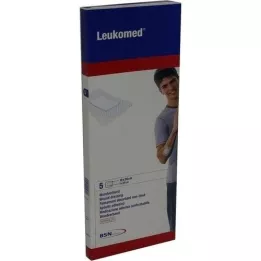 LEUKOMED emplastros estéreis 10x30 cm, 5 unid