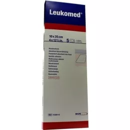 LEUKOMED emplastros estéreis 10x35 cm, 5 unid