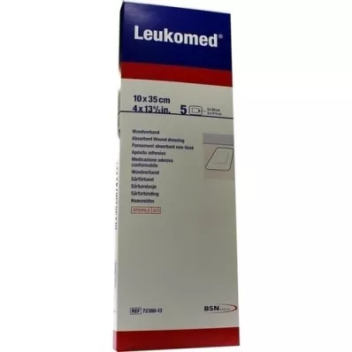 LEUKOMED emplastros estéreis 10x35 cm, 5 unid LEUKOMED emplastros estéreis 10x35 cm, 5 unid