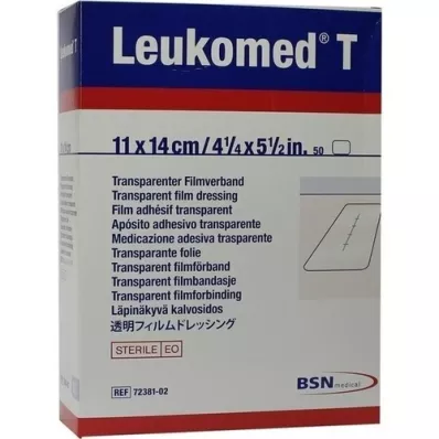 LEUKOMED emplastros transp.estéreis 11x14 cm, 50 unid LEUKOMED emplastros transp.estéreis 11x14 cm, 50 unid