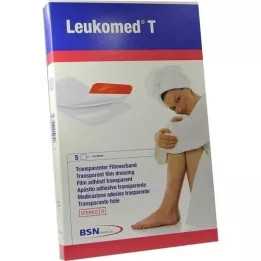 LEUKOMED emplastros transp.estéreis 11x14 cm, 5 unid