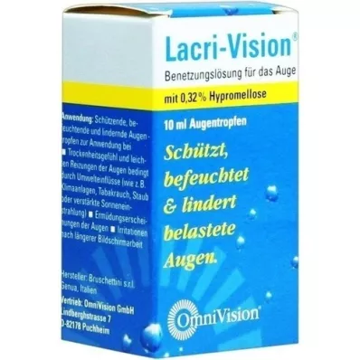 LACRI-VISION Colírio, 10 ml LACRI-VISION Colírio, 10 ml