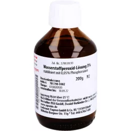 WASSERSTOFFPEROXID Solução 3%, 200 g