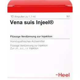 VENA SUIS Ampolas Injeel, 10 unidades