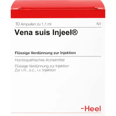 VENA SUIS Ampolas Injeel, 10 unidades VENA SUIS Ampolas Injeel, 10 unidades